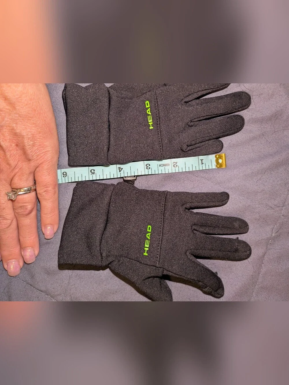 Head Black Kids Gloves